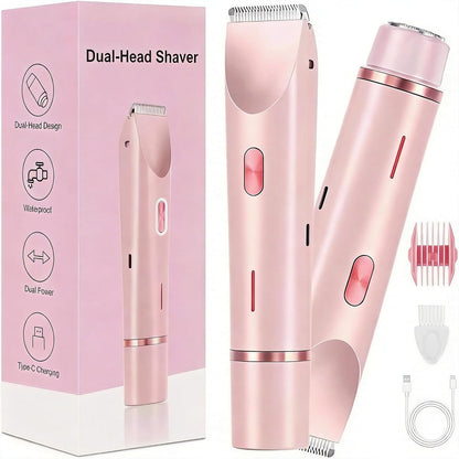 2 in 1 Dual Head Shaver Women