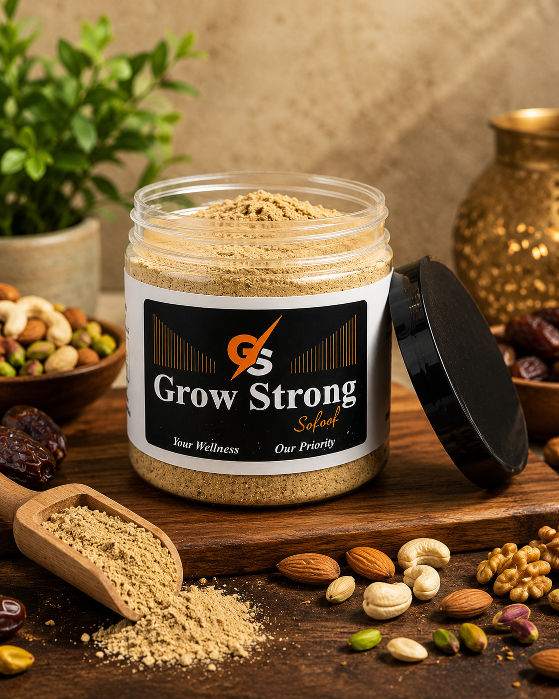 Grow Strong™ – Premium Herbal Wellness Formula for Vitality, Stamina & Performance Support